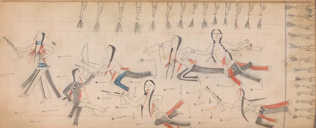 Maffet Ledger: Zeichnung, ca. 1874-81
