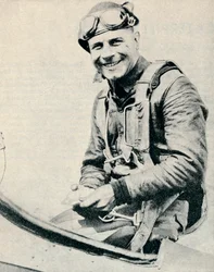 Major James H. Doolittle, amerikanischer Flieger, ca. 1936-1937