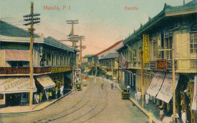 Manila, P.I. Escolta, ca. 1912