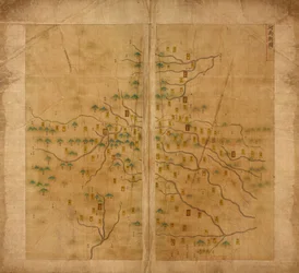 Karte von Henan