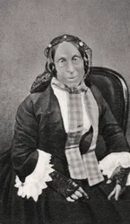 Marceline Desbordes-Valmore, französische Dichterin, 1859