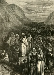 Marsch der Israeliten, 1890