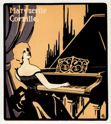 Marguerite Cornille, französische Music-Hall-Sängerin, spätes 19. Jahrhundert
