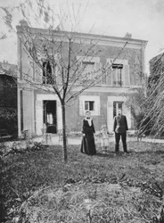 Marie 1867-1934 und Pierre 1859-1906 Curie