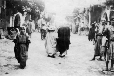 Markt, Mosul, Mesopotamien, 1918