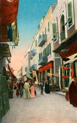 Marktstraße, Suez, Ägypten, 20. Jahrhundert