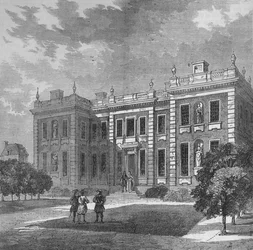 Marlborough House, Westminster, London, um 1710