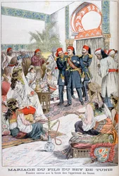 Hochzeit des Sohnes des Bey von Tunis, 1903
