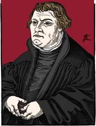 Martin Luther, deutscher protestantischer Reformator, 1546
