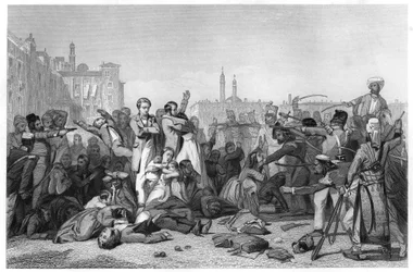 Massaker von Cawnpore, 1857, um 1860