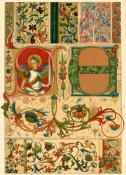 Mittelalterliche illuminierte Manuskripte, 1898