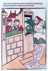 Melusine fliegt davon, 1478