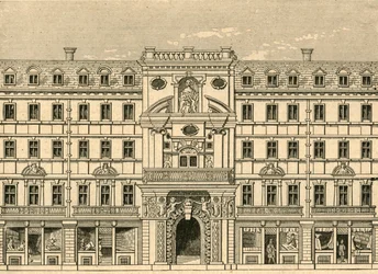 Mercers Chapel, wiederaufgebaut nach dem Brand, 1897
