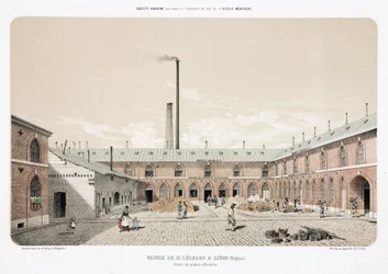 Metalle, Zink Zinkwerke, St. Leonard, Lüttich, Belgien