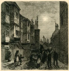 Milford Lane im Jahr 1820, 1881