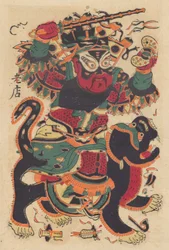 Militärischer Türgott, frühes 20. Jahrhundert