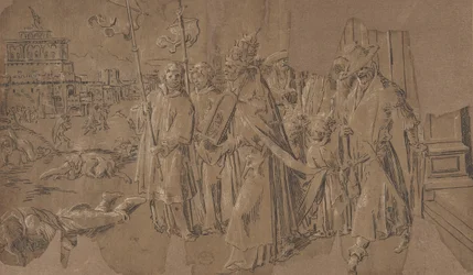 Wunder des Heiligen Gregor, 16. Jahrhundert