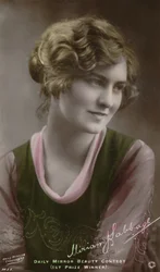 Miriam Babbage, um 1880-1950 - Daily Mirror Schönheitswettbewerb 1. Preis Gewinnerin, um 1930