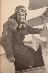 Miss Jean Batten, aus Neuseeland, die im Mai 1934 von England nach Australien flog