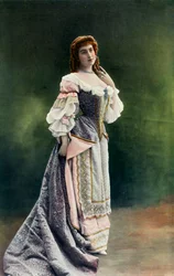 Mlle. Felyne - Vom Nationaltheater De LOdeon - Rolle der Leonore - LEcole Des Maris, 1904