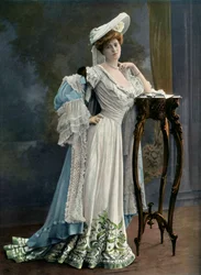 Mlle. Paule Andral - Du Théâtre Du Vaudeville - Rolle der Roseline Denis. - L