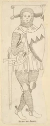Denkmal von Eudo de Arsie, ca. 1790