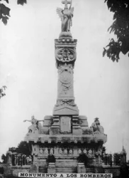 Denkmal für Feuerwehrleute, 1897, 1920er Jahre