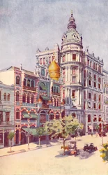 Maurisches Gebäude und Büros der Herren Guinles, Avenida Rio Branco, 1914
