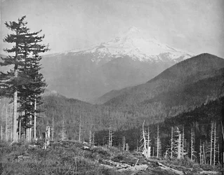 Mount Hood, Oregon, um 1897