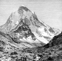 Mount Moira, Indien, 1895