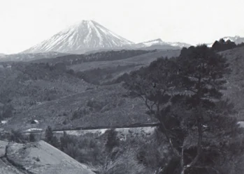 Mount Ngauruhoe, spätes 19. - frühes 20. Jahrhundert