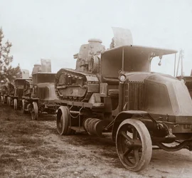 Abmarsch am Abend, 1914-1918