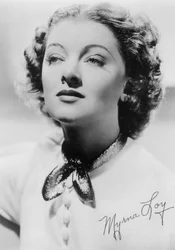 Myrna Loy 1905-1993, amerikanische Schauspielerin, um 1930er