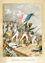 Napoleon an der Arcola-Brücke, 15. November 1796