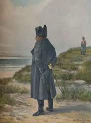Napoleon auf St. Helena, ca. 1815, 1896