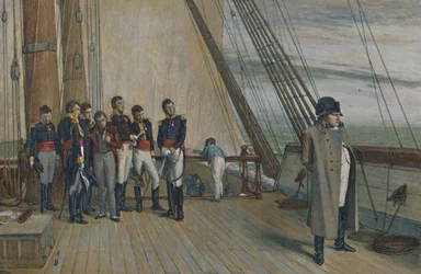 Napoleon an Bord der H.M.S. Bellerophon, Juli 1815, 1896