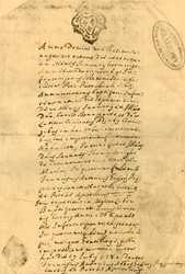 Napoleons Geburtsurkunde, 21. Juli 1771
