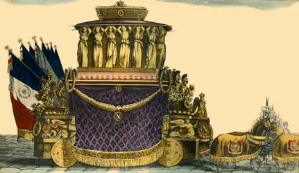 Napoleons Leichenwagen, 1840, 1921