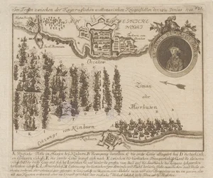 Seeschlacht zwischen den russischen und osmanischen Flotten am 22. Juni 1788