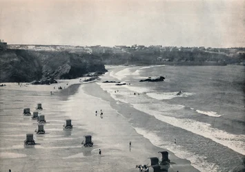 Newquay - Ein ruhiger Badeort, 1895