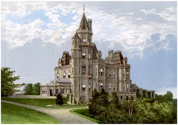 Normanhurst, Sussex, Heim der Familie Brassey, ca. 1880
