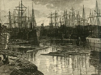 Norddock, Swansea, 1898