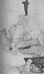 Nichts als Eis, Eis bis zum Horizont, 7. April, 1895, 1897