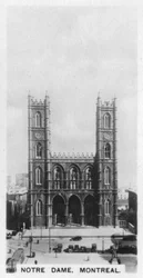 Notre Dame, Montreal, Kanada, 1920er Jahre