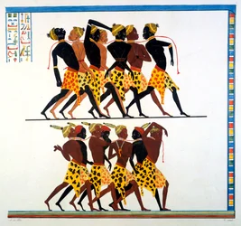 Nubische Sklaven, 1832-1840