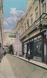 Obispo-Straße, Havanna, Kuba, ca. 1910