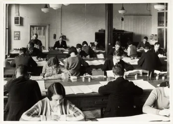 Büroangestellte, um 1930