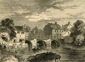 Alte Bow-Brücke, ca. 1876