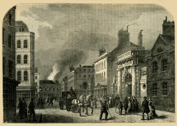 Die alte Cockspur Street, 1881