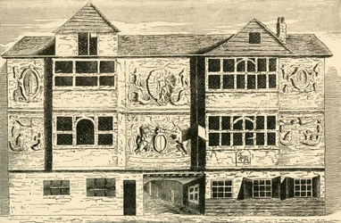 Alte Häuser ehemals in Bankside